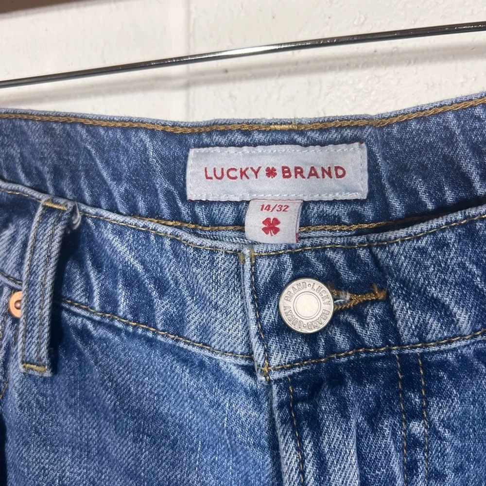 Lucky Brand Boyfriend Midrise Flare Size 14